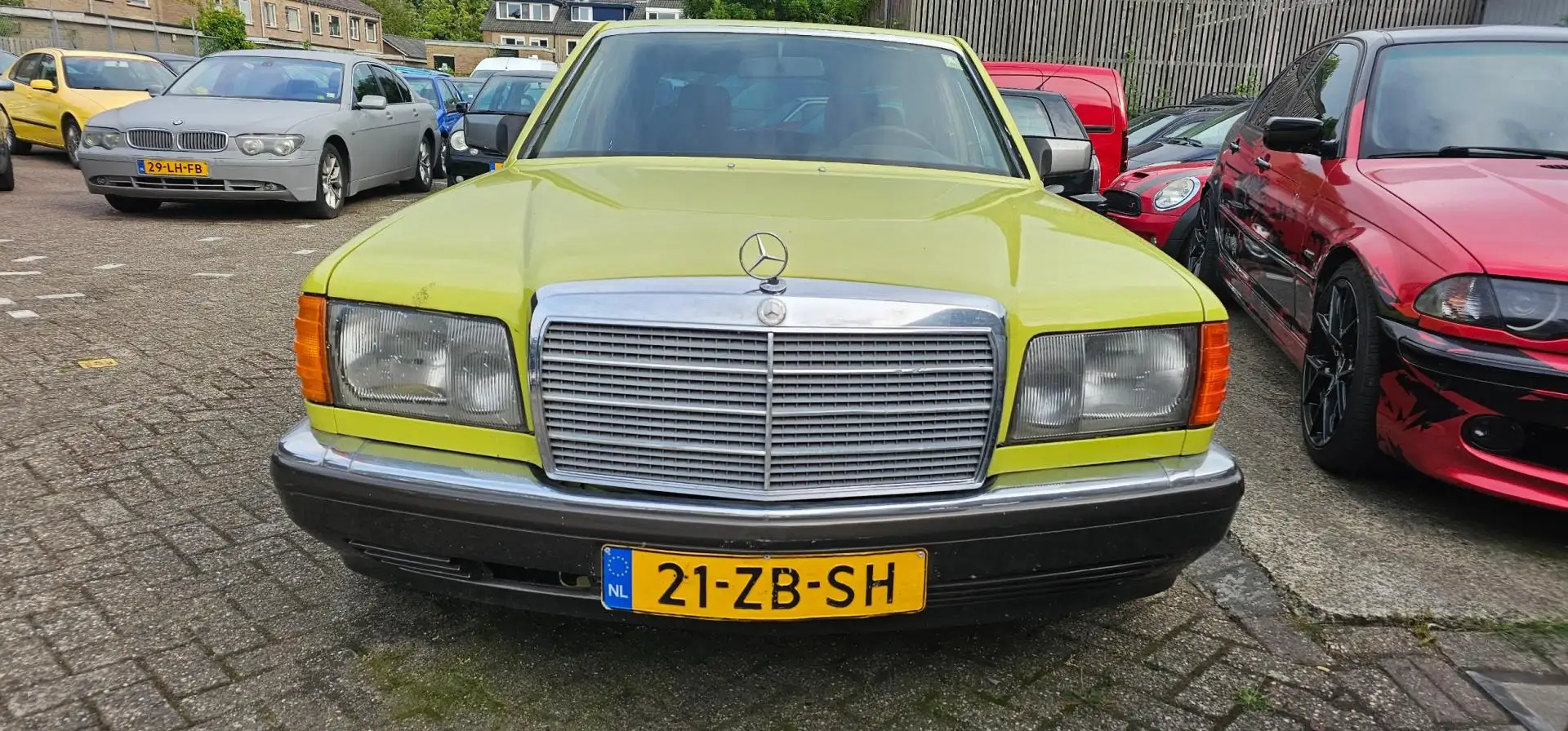 Mercedes-Benz S 280 SEL harde body 2jaar apk 43jr oud Galben - 2