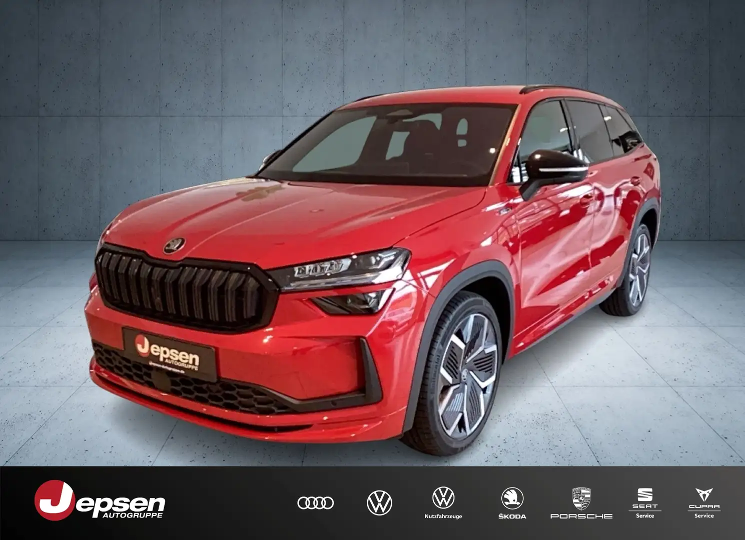 Skoda Kodiaq Sportline 2.0 TDI DSG NAVI/pACC/MATRIX Rot - 1