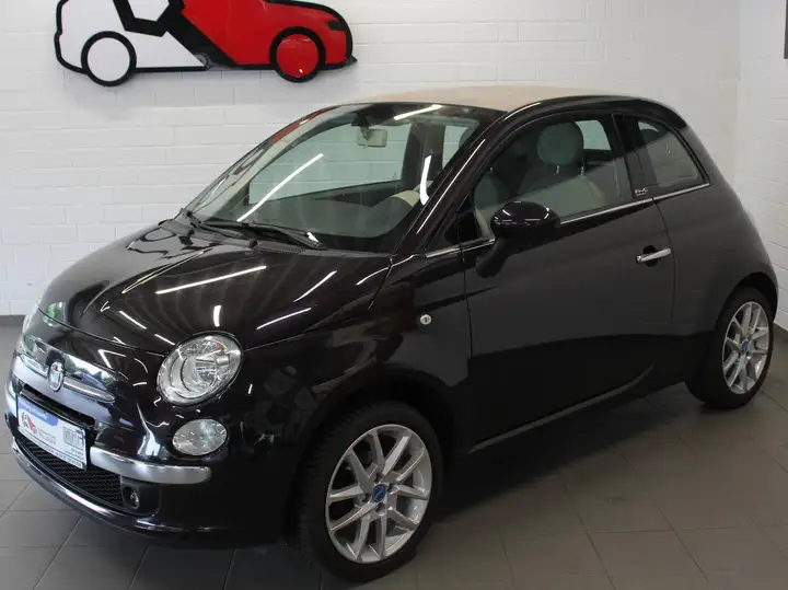 Fiat 500 Lounge 1,2 Ltr. "elek. Faltdach" Klima USB BT MP3