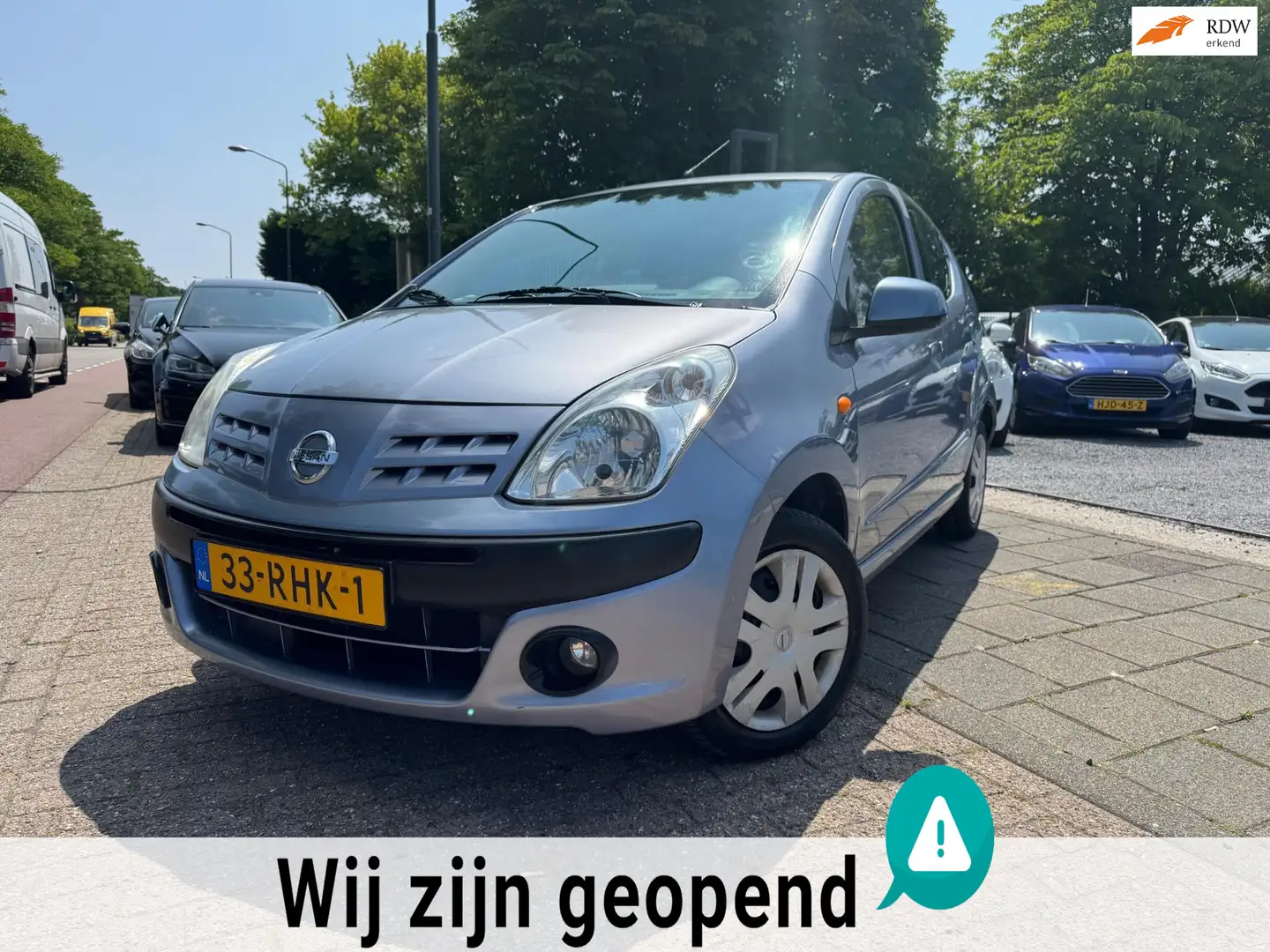 Nissan Pixo 1.0 Acenta Airco Elek Pakket C.V Apk 03-2026 Gri - 1