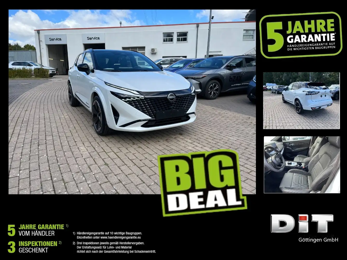 Nissan Qashqai 1.5 VC-T N-Design e-Power 360 FLA HUD Blanc - 1