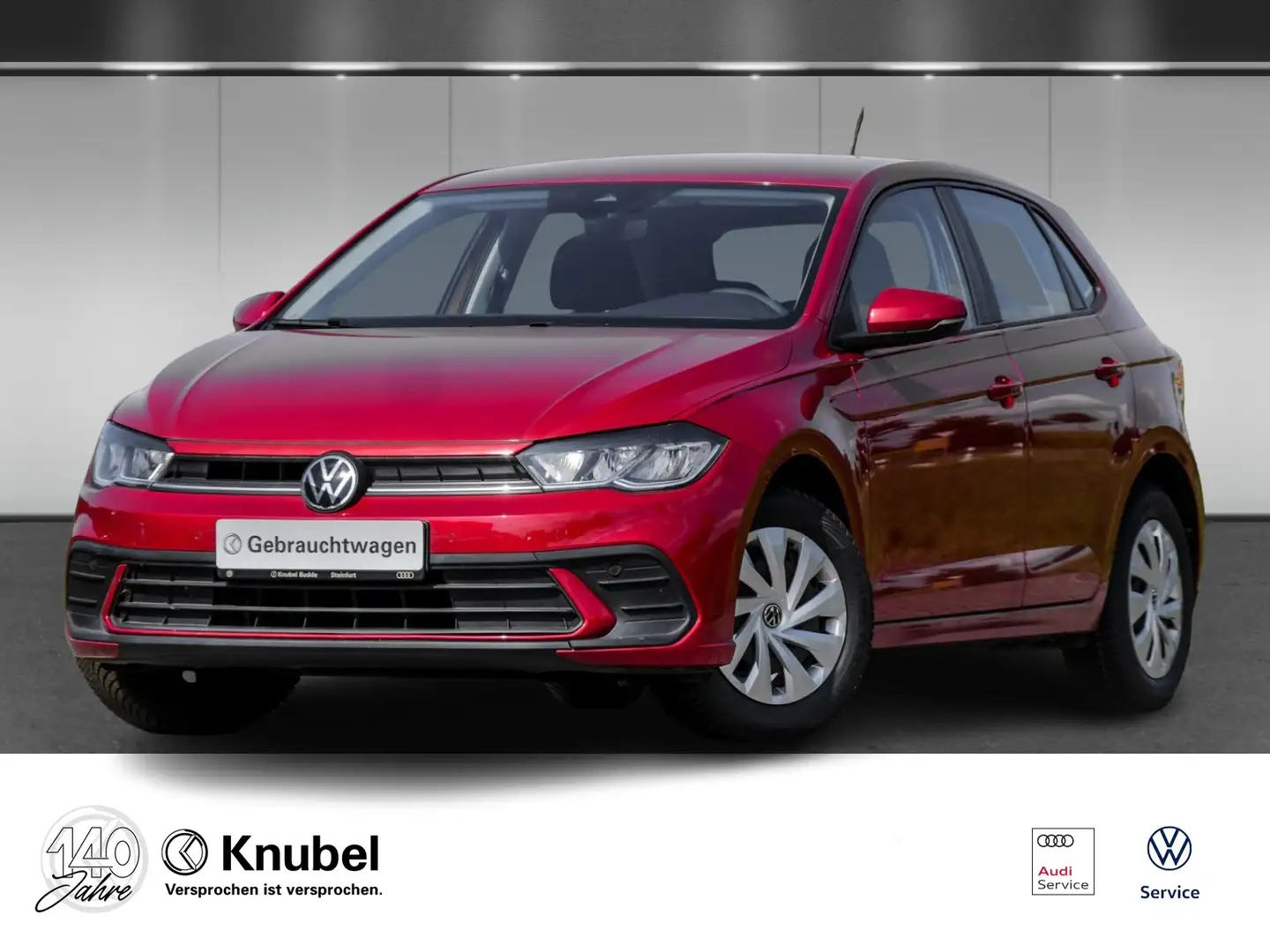 Volkswagen Polo Life 1.0 LED Klima Light/Lane/FrontAss. DAB+ Rood - 1