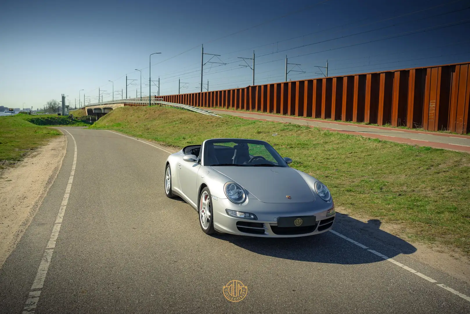 Porsche 997 Cabrio 3.8 Carrera 4S Grijs - 2