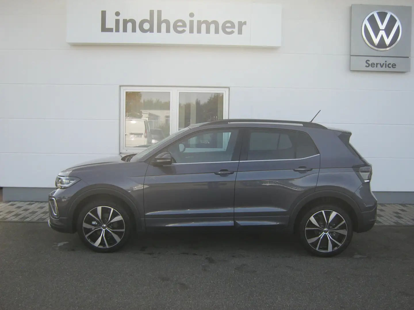 Volkswagen T-Cross 1.5 TSI 110 kW R-Line DSG/Navi/LED Matrix/PDC/ACC/ Grau - 1