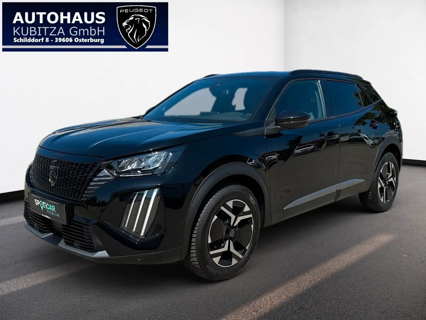 Peugeot 2008 Allure PT 100 *Kamera360*Navi*SHZ Noir - 1