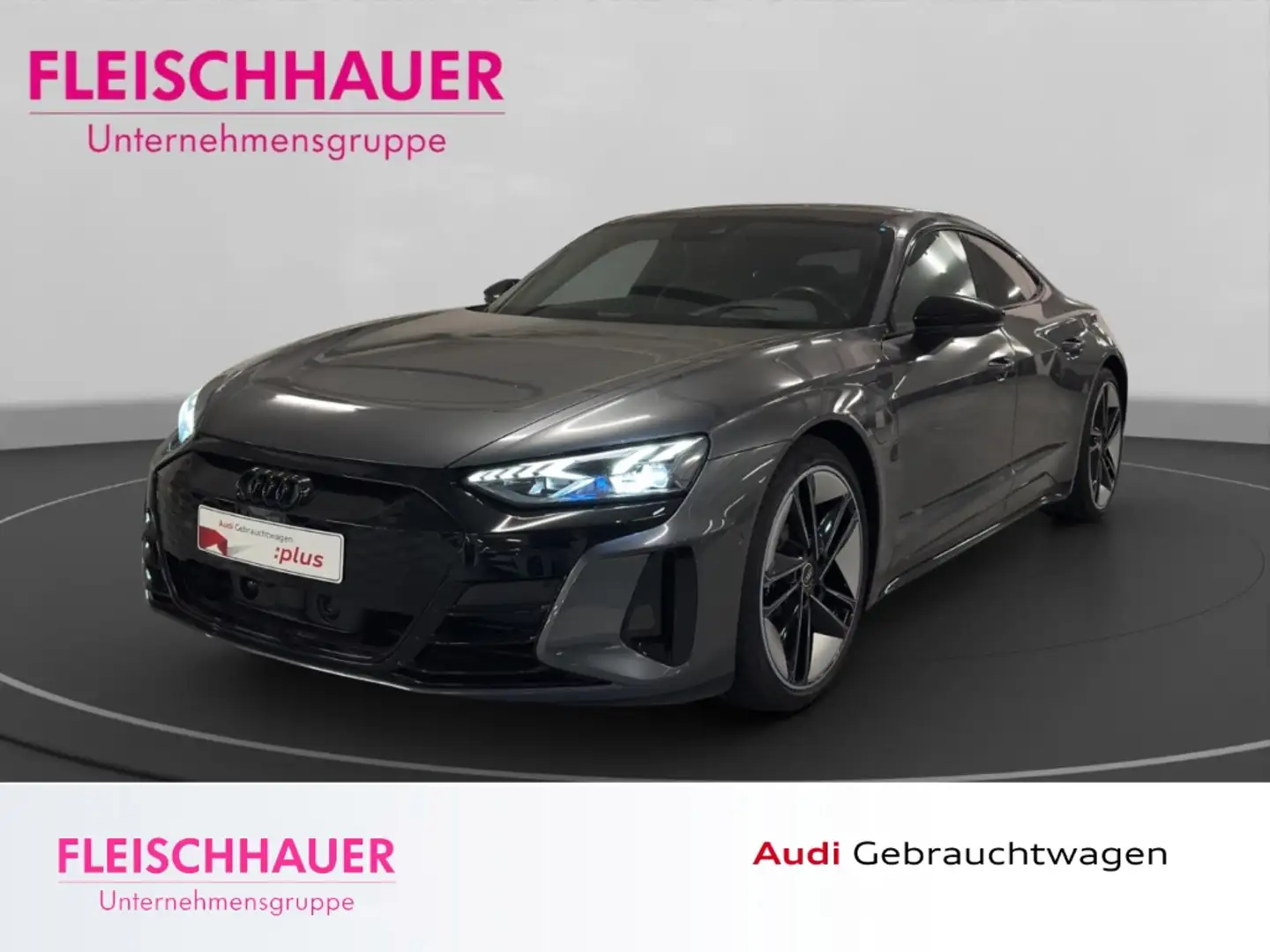 Audi e-tron quattro Laser+HUD+21''+360°+Pano+B&O+ACC Grau - 1