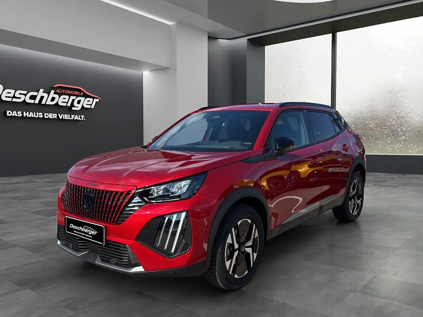 Peugeot 2008 Hybrid 145 e-DCS6 Allure Rot - 1
