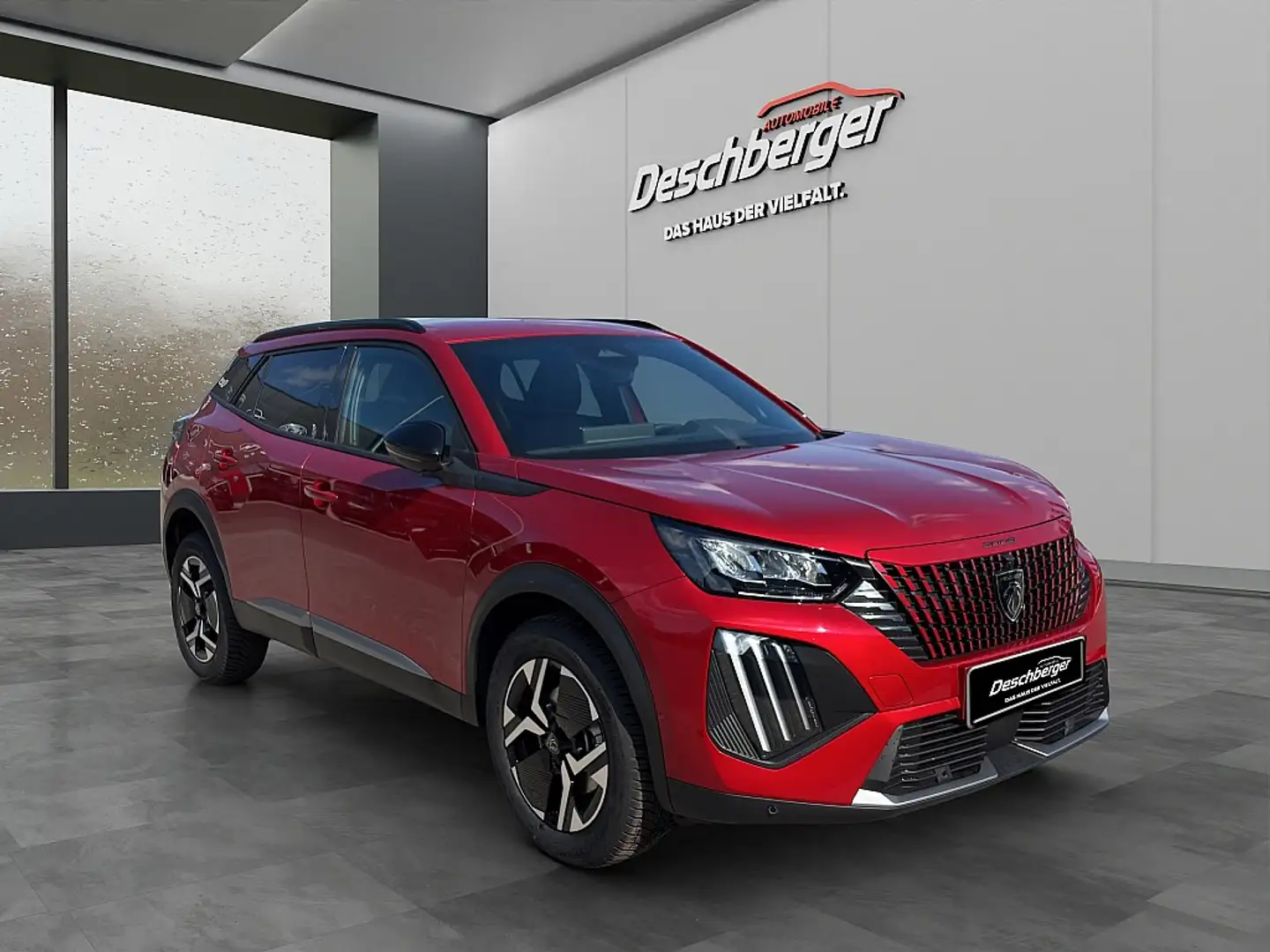 Peugeot 2008 Hybrid 145 e-DCS6 Allure Rot - 2