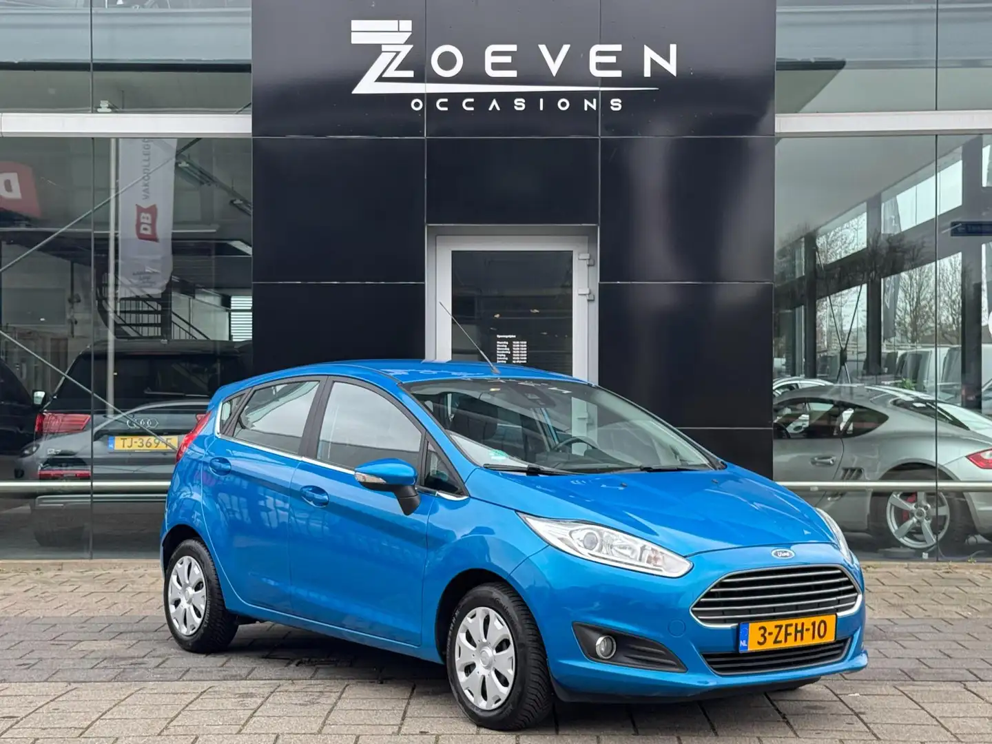 Ford Fiesta 1.0 EcoBoost Titanium Blauw - 2
