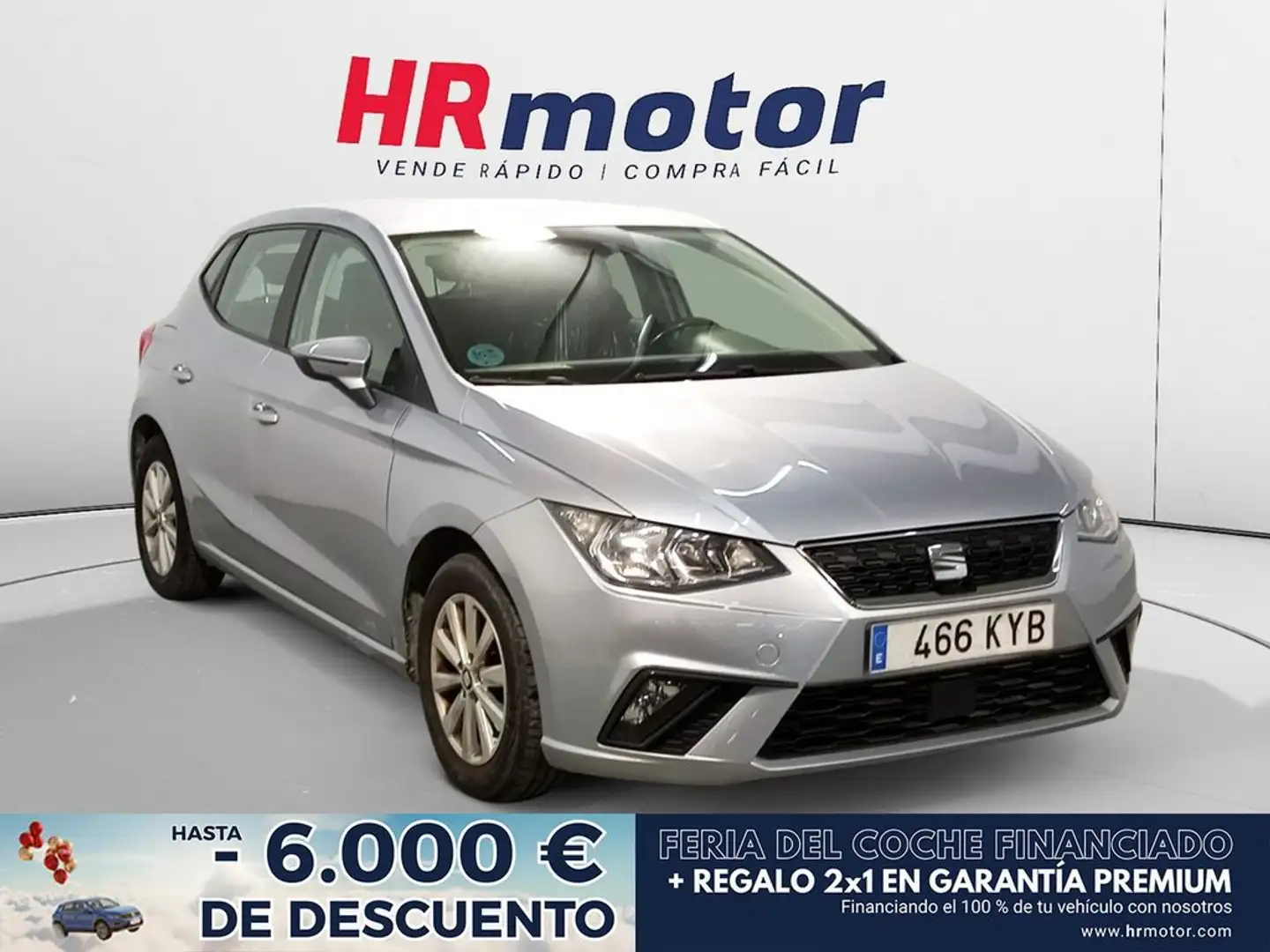 SEAT Ibiza Style Plus Gris - 1