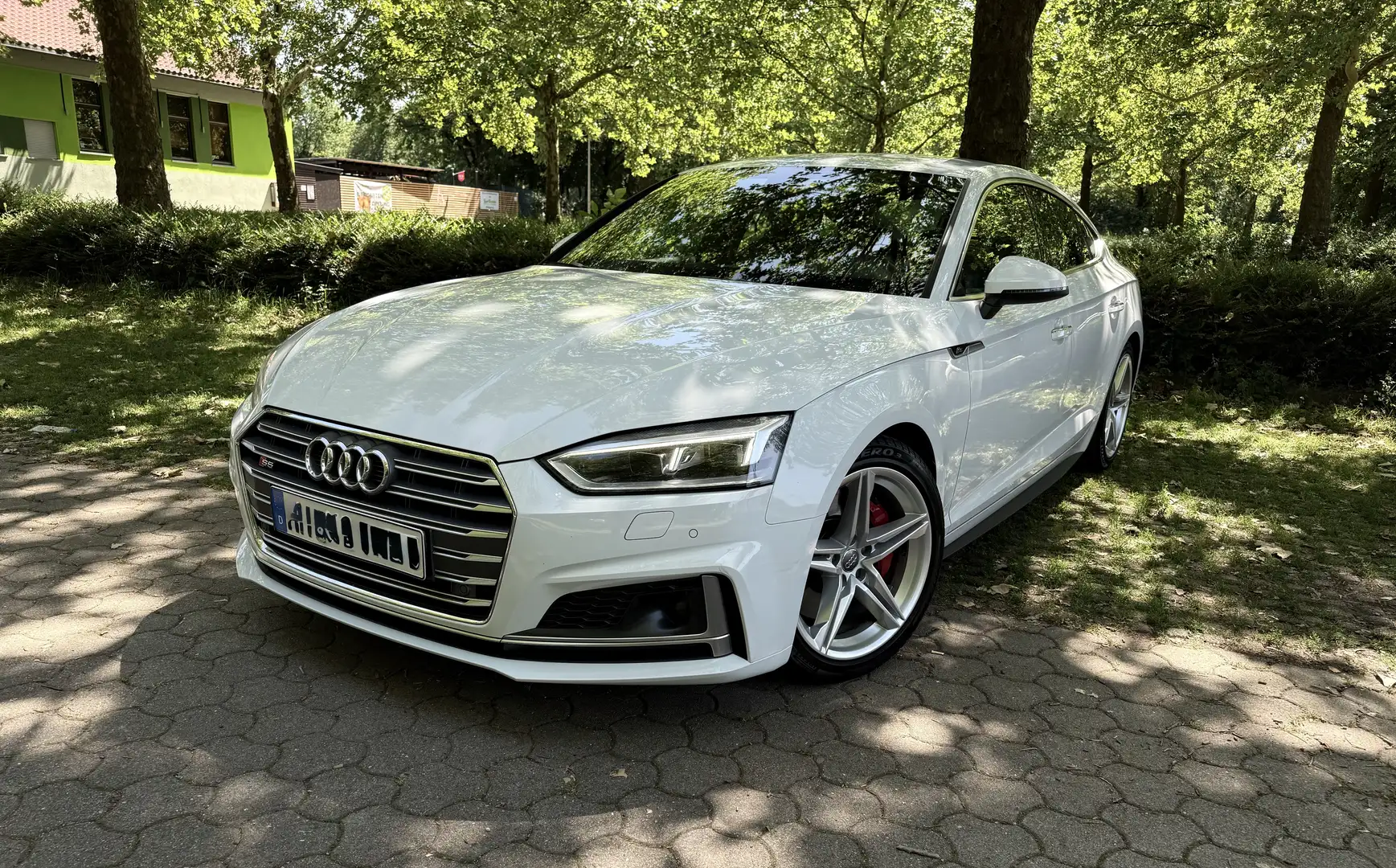 Audi S5 Sportback 3.0 TFSI SFahrwerk B&O Carbon KeylessGO Weiß - 1