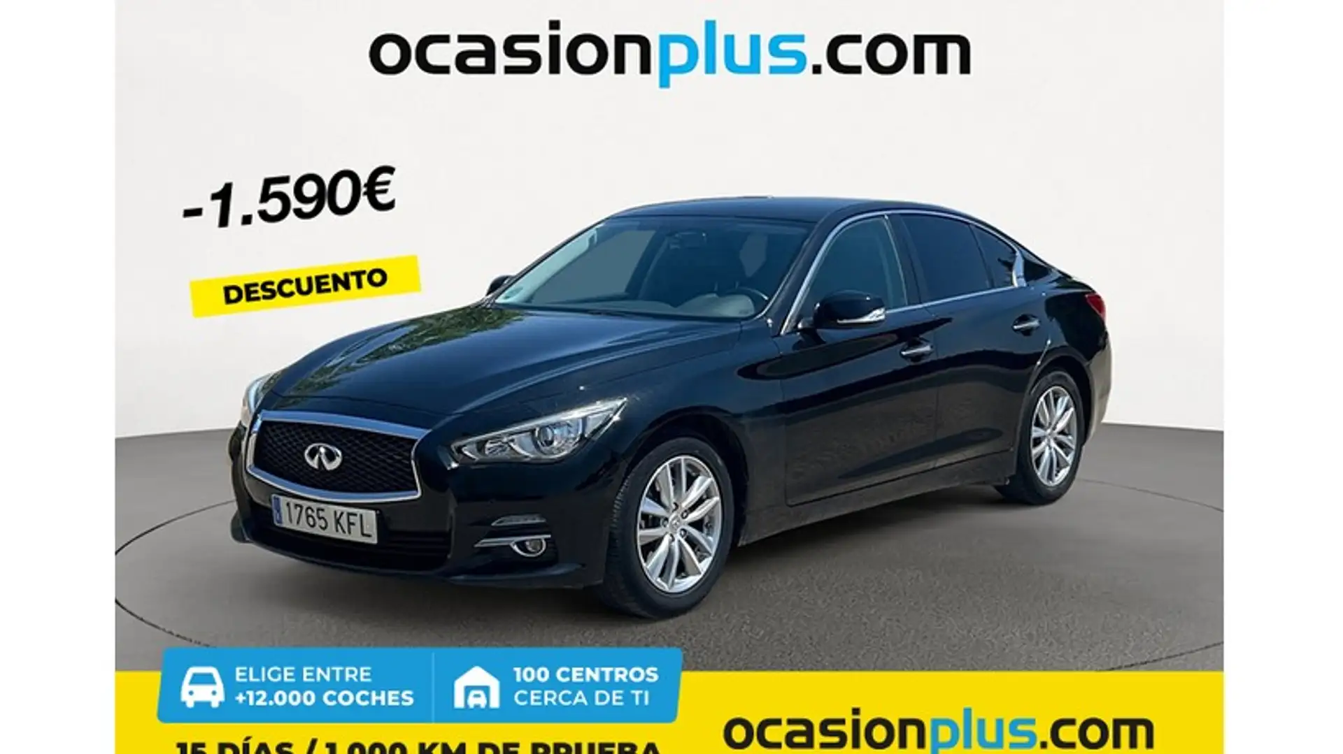 Infiniti Q50 2.2d GT Premium Aut. Negro - 1