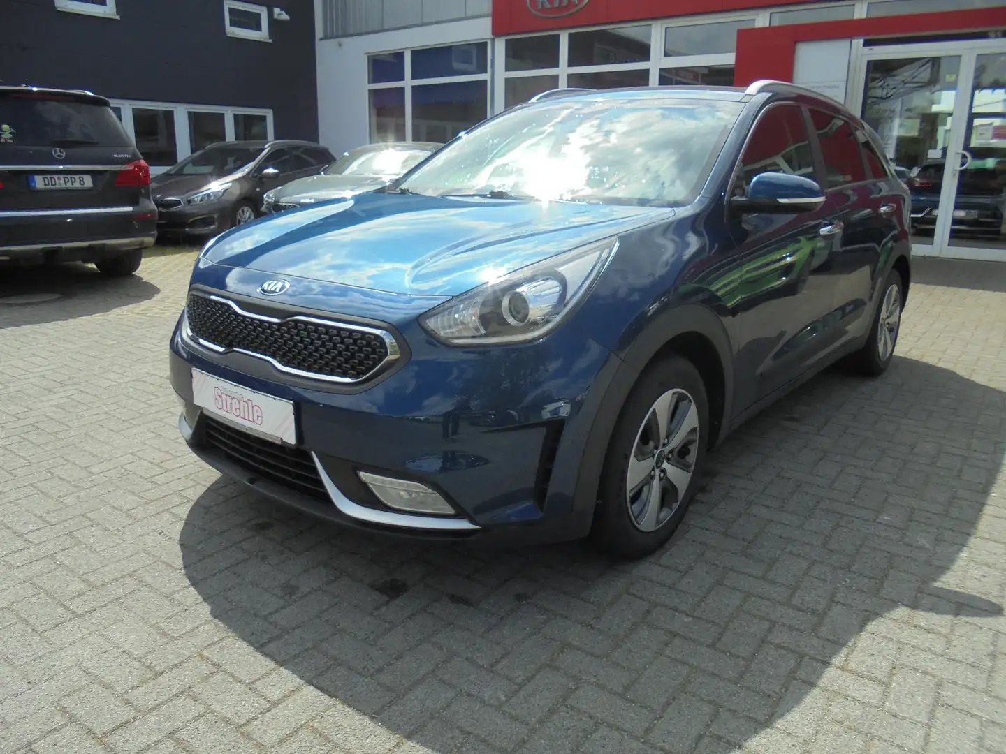 Kia Niro 1.6 GDI HEV Hybrid, Vision, AHZV, Allwetterreifen Azul - 2