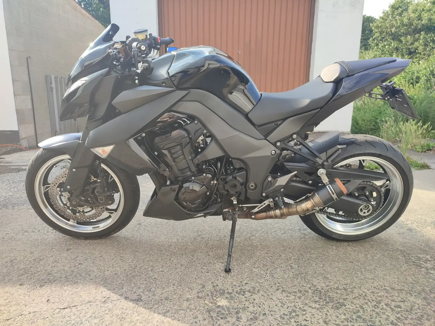 Kawasaki Z 1000 z 1000 full black abs Noir - 1