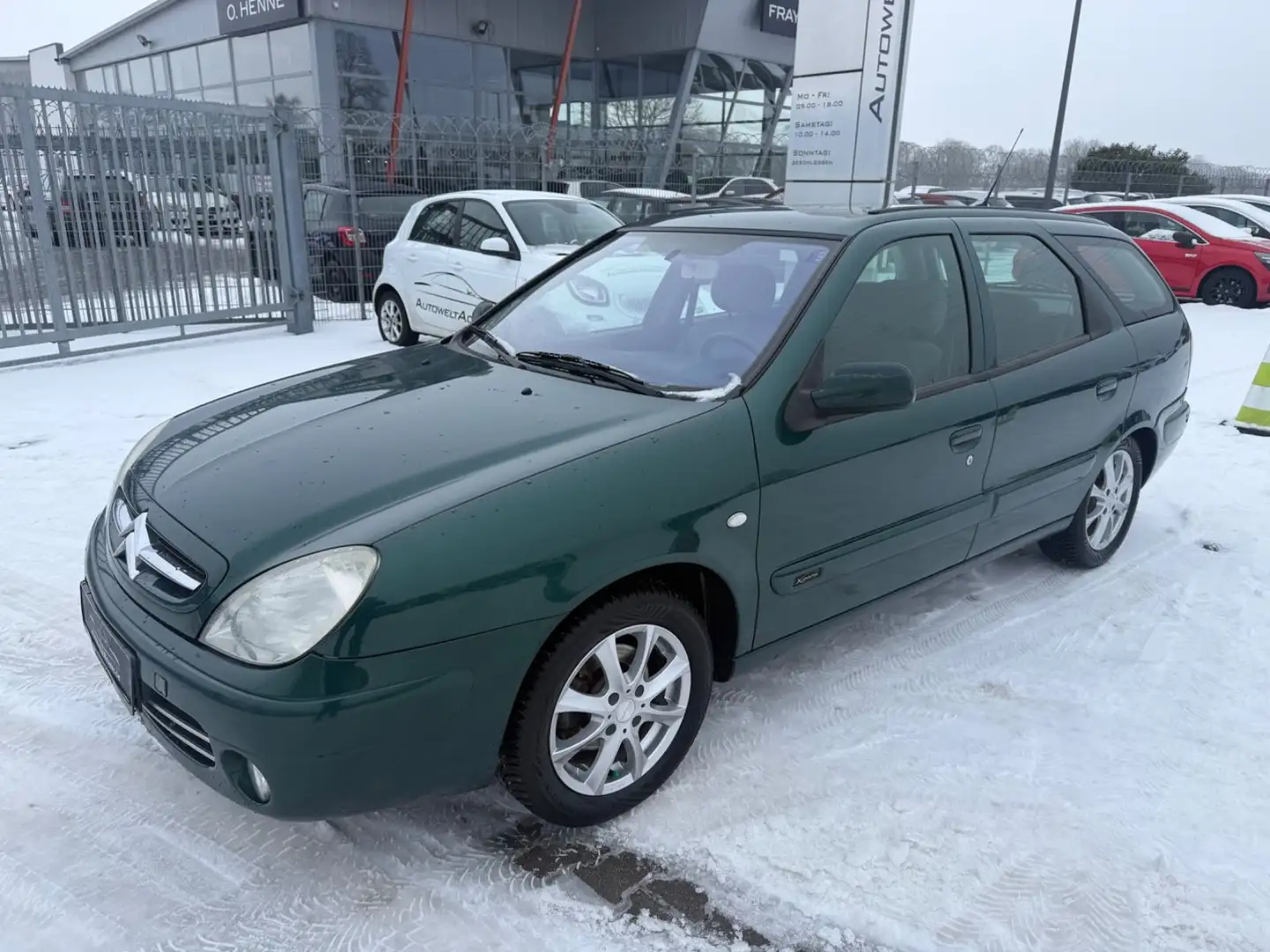 Citroen Xsara 1.6 16V Confort Kombi Grün - 2