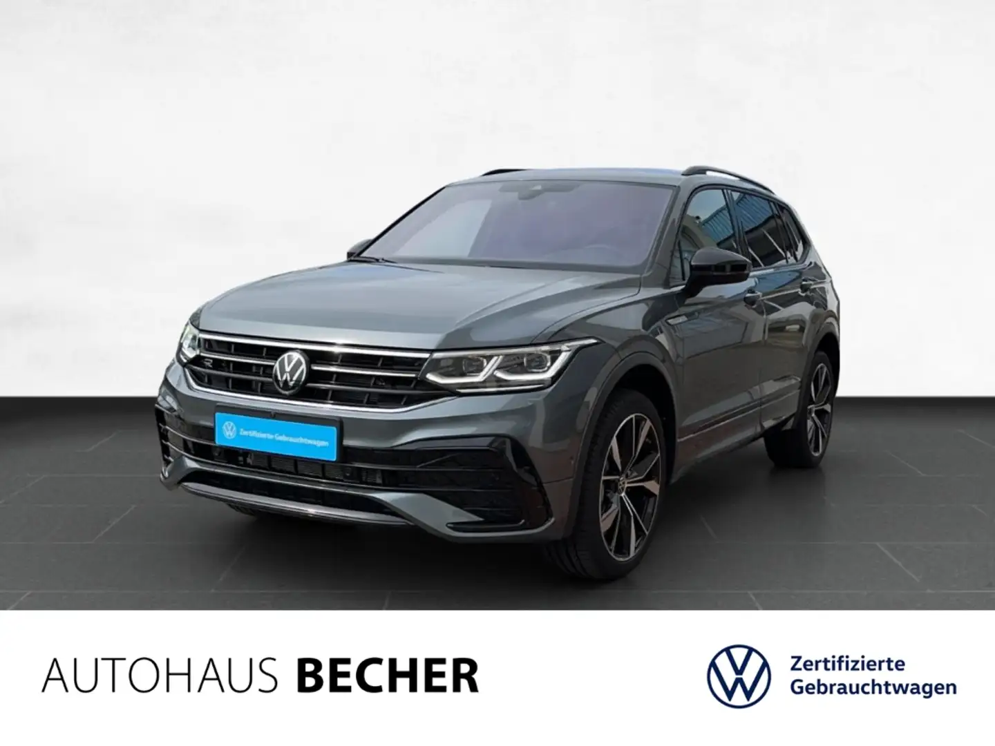 Volkswagen Tiguan Allspace 2.0 TDI DSG 4Motion R-line /AHK/Navi Grau - 1