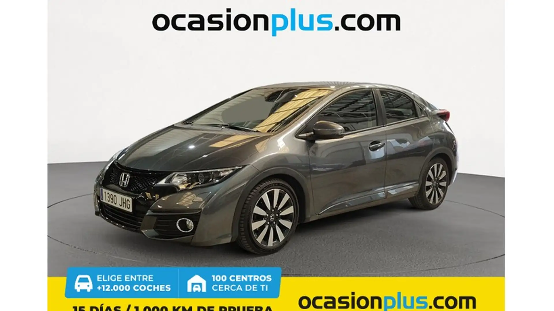 Honda Civic 1.4 i-VTEC Elegance Gris - 1