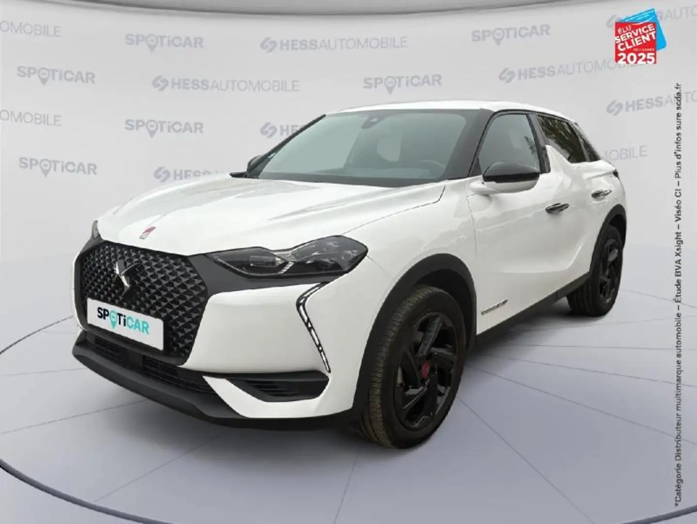 DS Automobiles DS 3 Crossback PureTech 130ch Performance Line + Automatique GPS Radar AR Carplay Weiß - 1