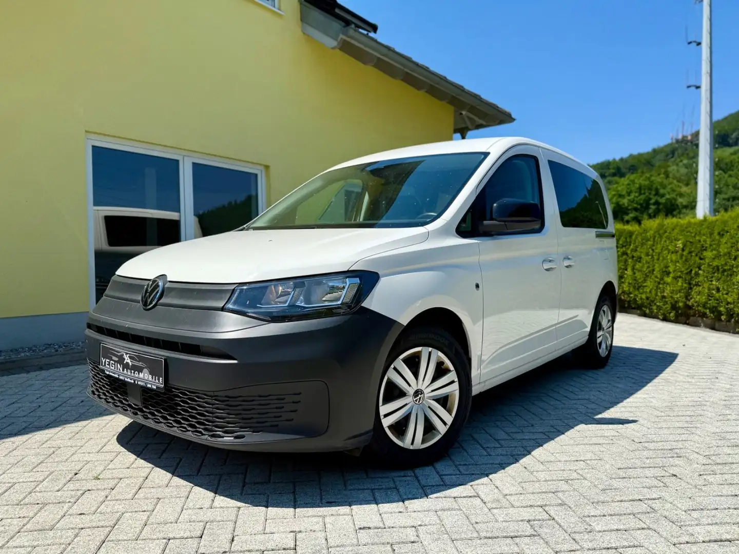 Volkswagen Caddy 2.0 TDI DSG Klima-Tempomat-PDC Weiß - 2