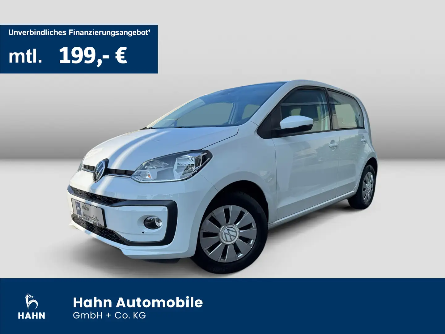 Volkswagen up! 1.0TSI Bluetooth GRA Rückfahrkamera Sitzheiz Weiß - 1