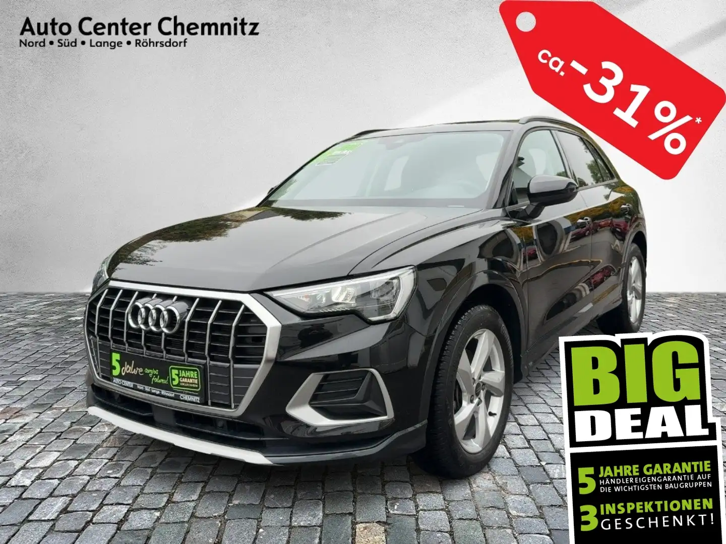 Audi Q3 35 TFSI s-tronic advanced LED/Navi/Pano/SHZ Nero - 1