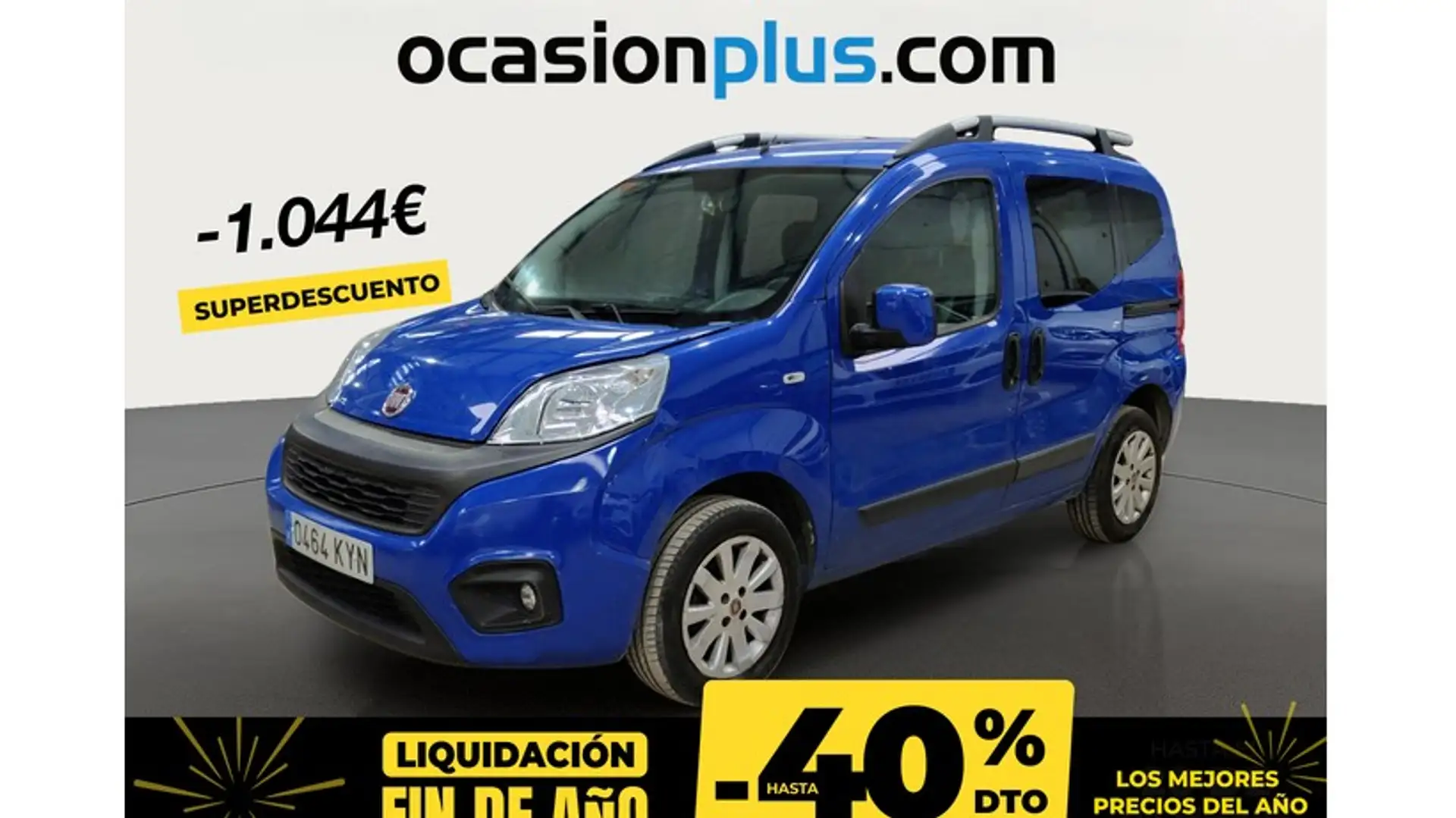 Fiat Qubo 1.4 Lounge Bleu - 1