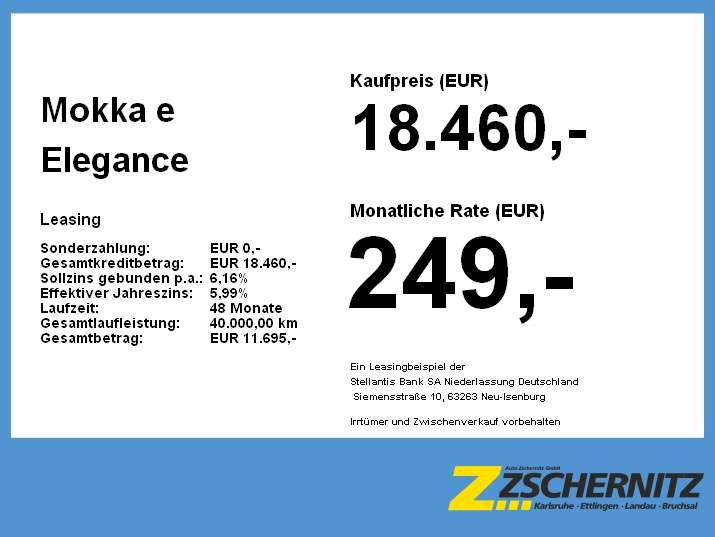 Opel Mokka E