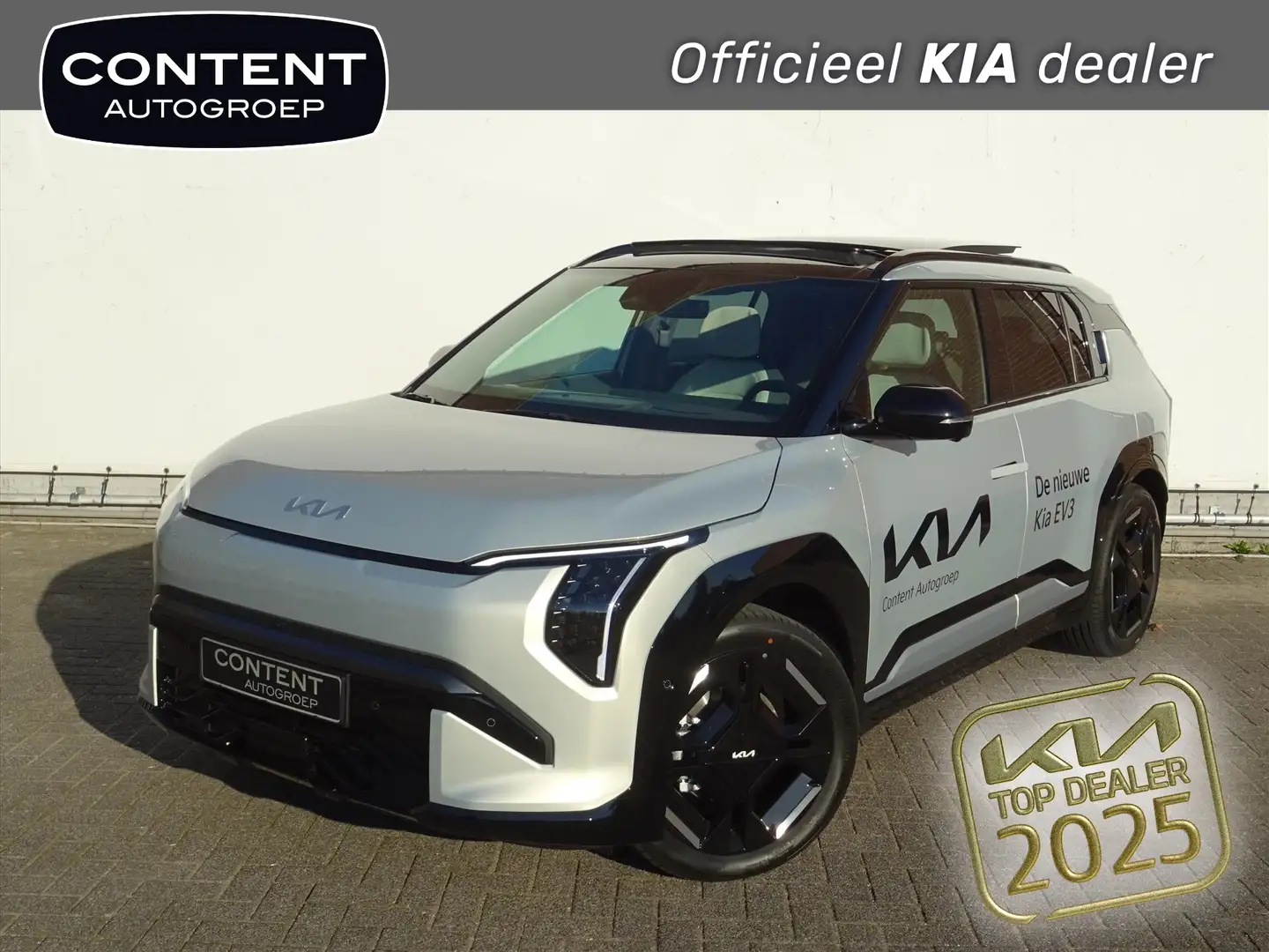 Kia EV3 81,4 kWh 204pk GT-PlusLine Grijs - 1