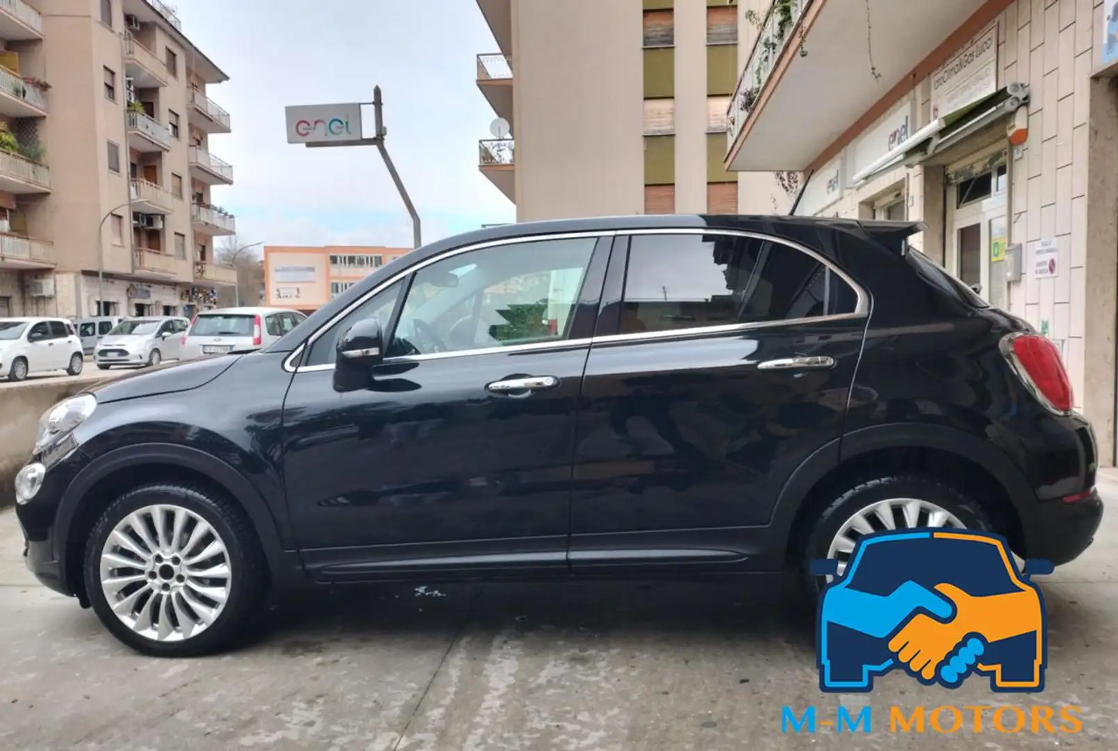 Fiat 500X 1.6 MultiJet 120 CV Lounge  *UNICO PROPRIETARIO* Nero - 2