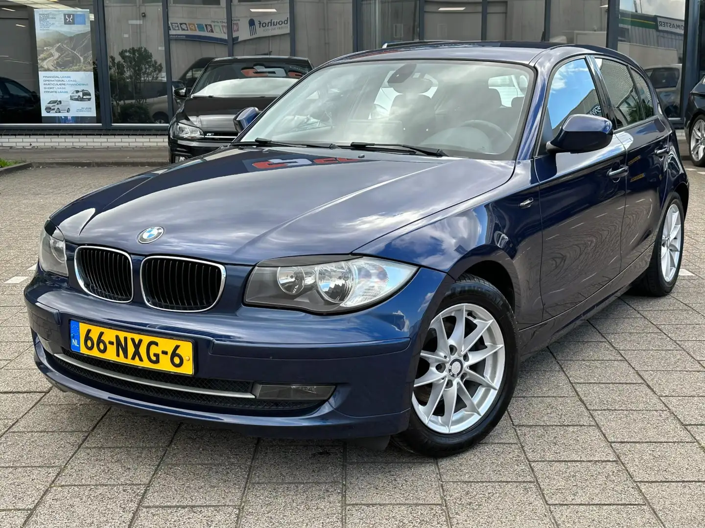 BMW 116 1-serie 116i Business Line Bleu - 1