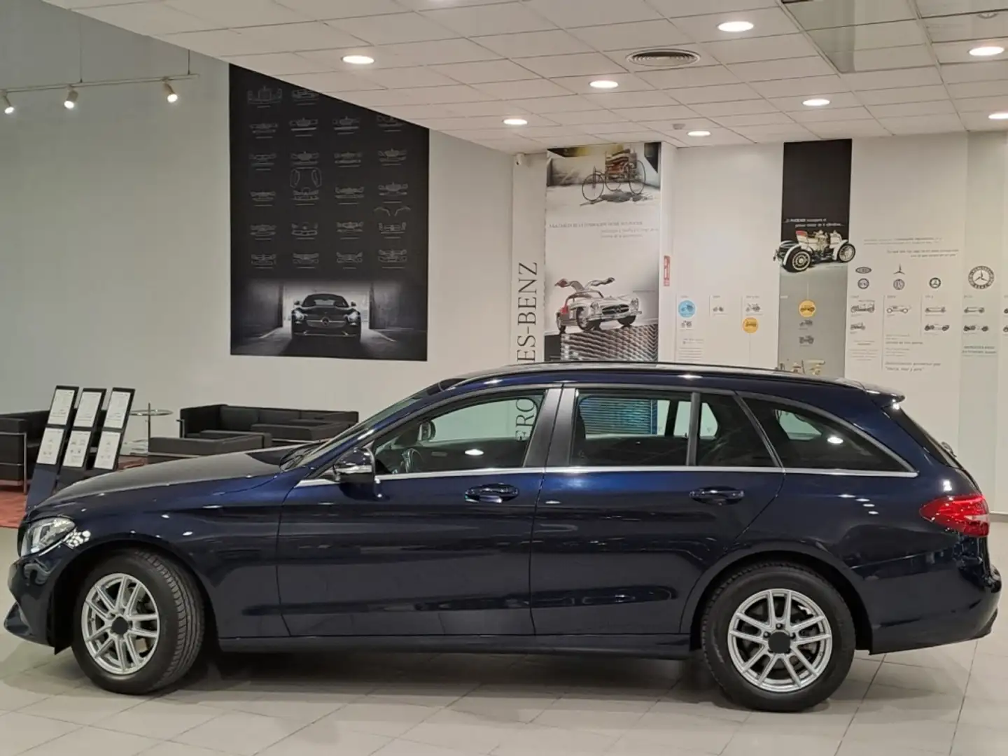 Mercedes-Benz C 180 d 7G-Tronic Azul - 2