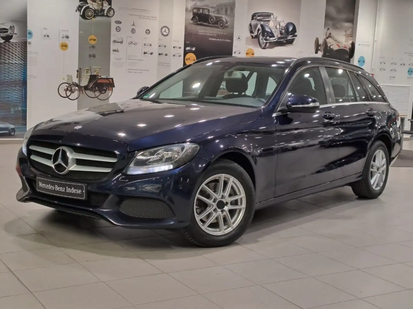 Mercedes-Benz C 180 d 7G-Tronic Azul - 1