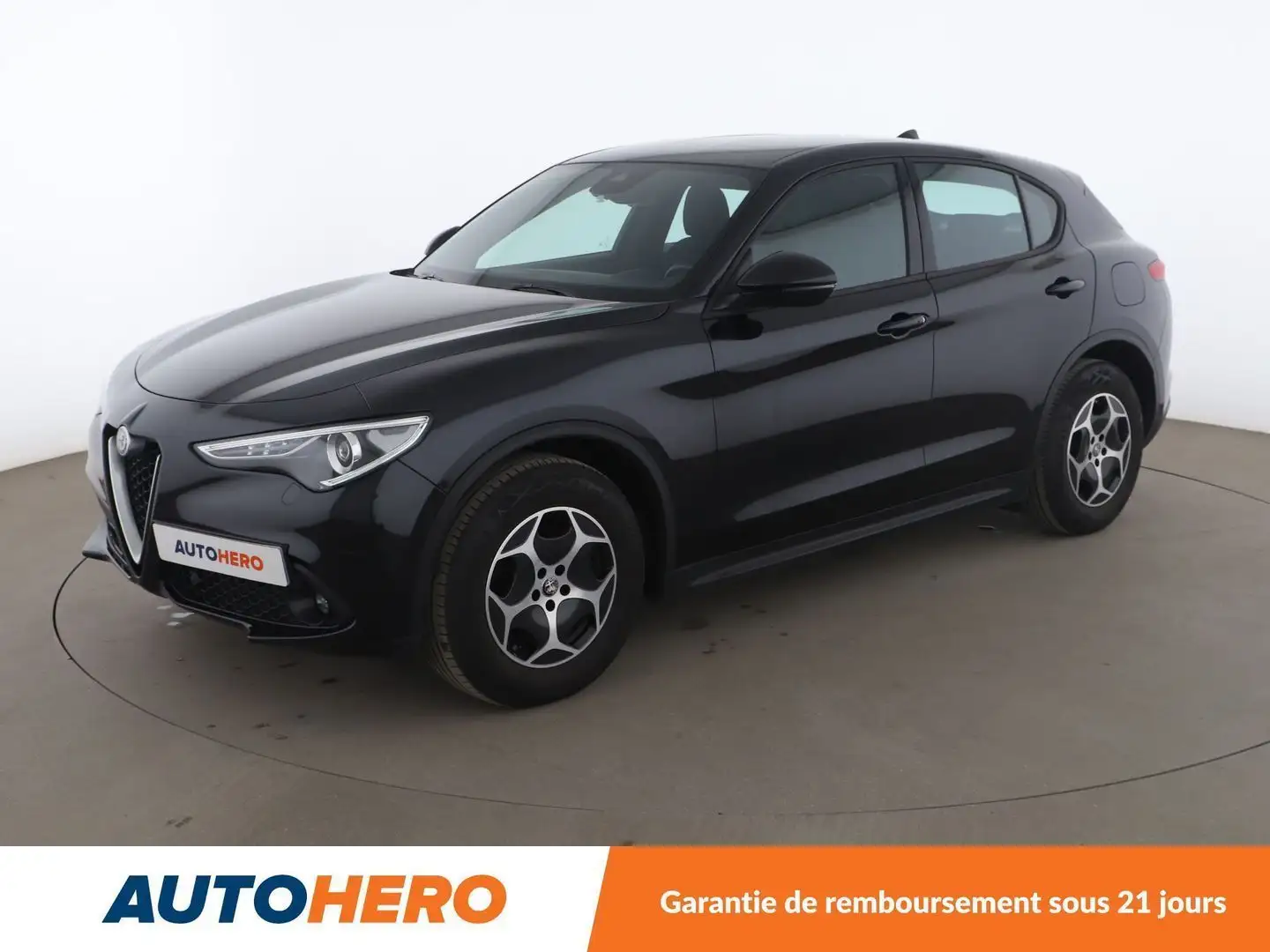 Alfa Romeo Stelvio 2.2 Diesel Q4 Super AT8 Noir - 1