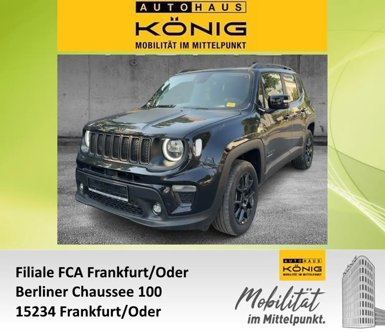 Jeep Renegade Limited Plug-In-Hybrid 4xe Automatik Noir - 1