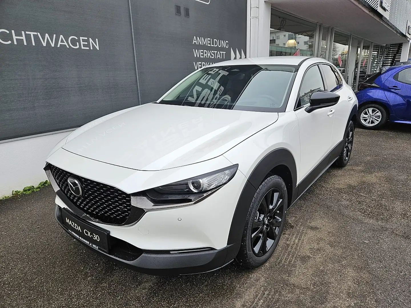 Mazda CX-30 e-Skyactive G140 Nagisa Weiß - 1