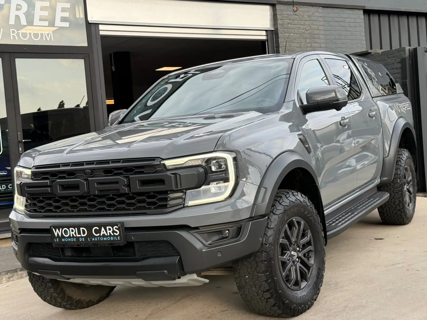 Ford Ranger Raptor 3.0 V6 292CV /TVAC/BTW-IN/CAM360/COCKPIT/DISTRONIC Gris - 1