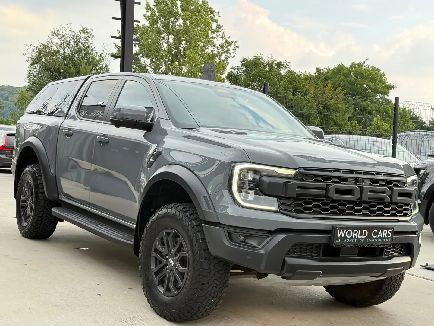 Ford Ranger Raptor 3.0 V6 292CV /TVAC/BTW-IN/CAM360/COCKPIT/DISTRONIC Gris - 2