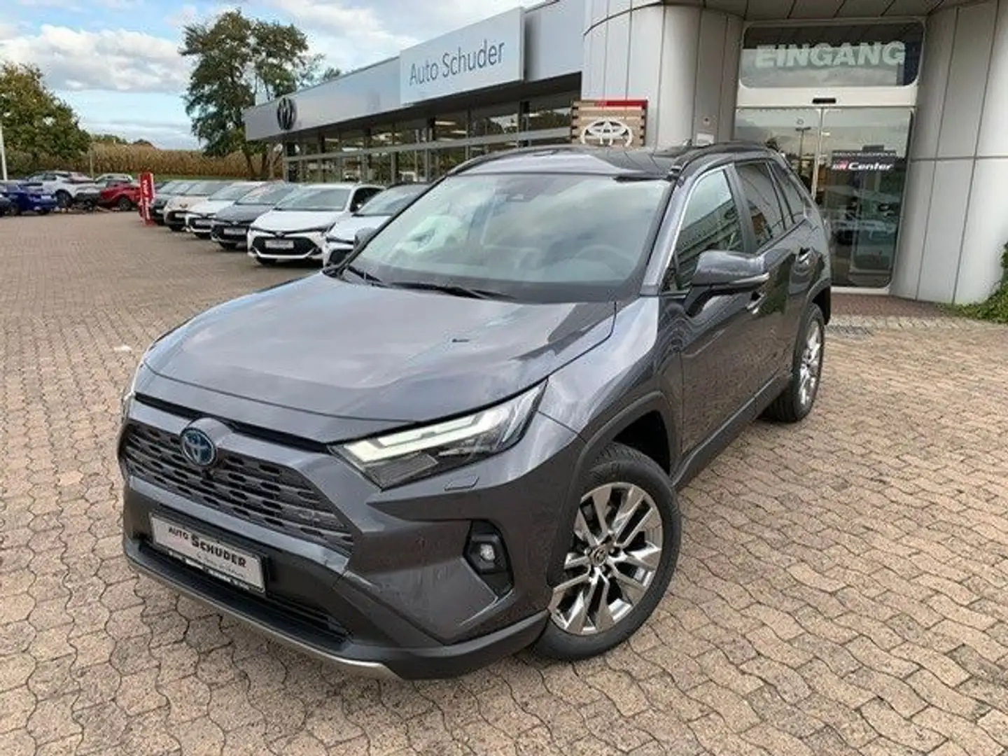 Toyota RAV 4 Hybrid 4x4 Lounge **LEDER (R)** Grau - 1