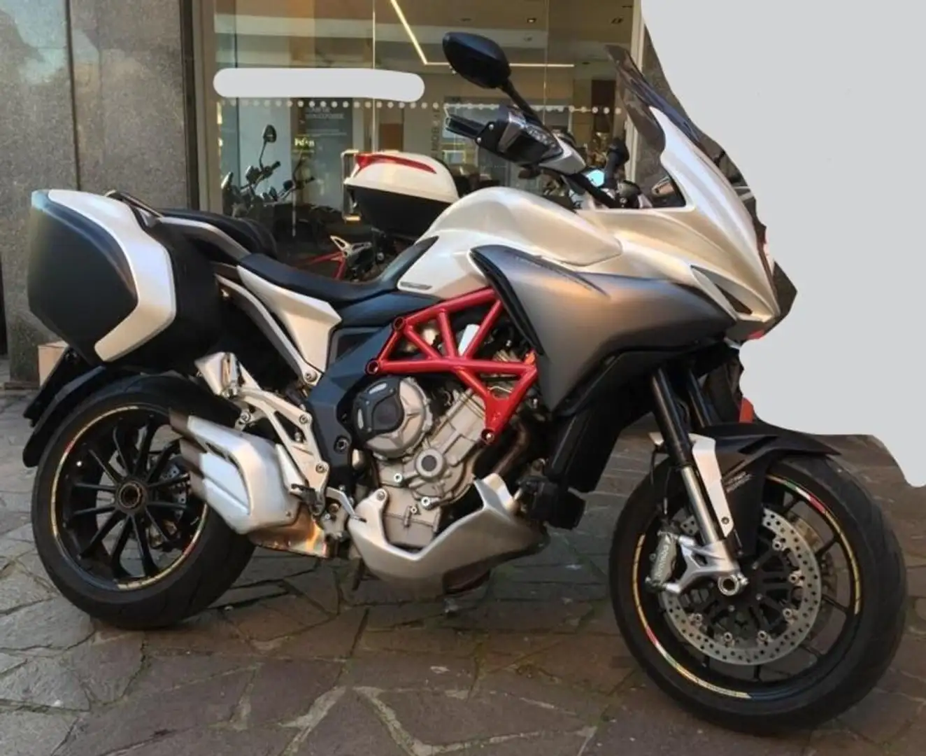 MV Agusta Turismo Veloce 800 Lusso Abs my15 Wit - 2