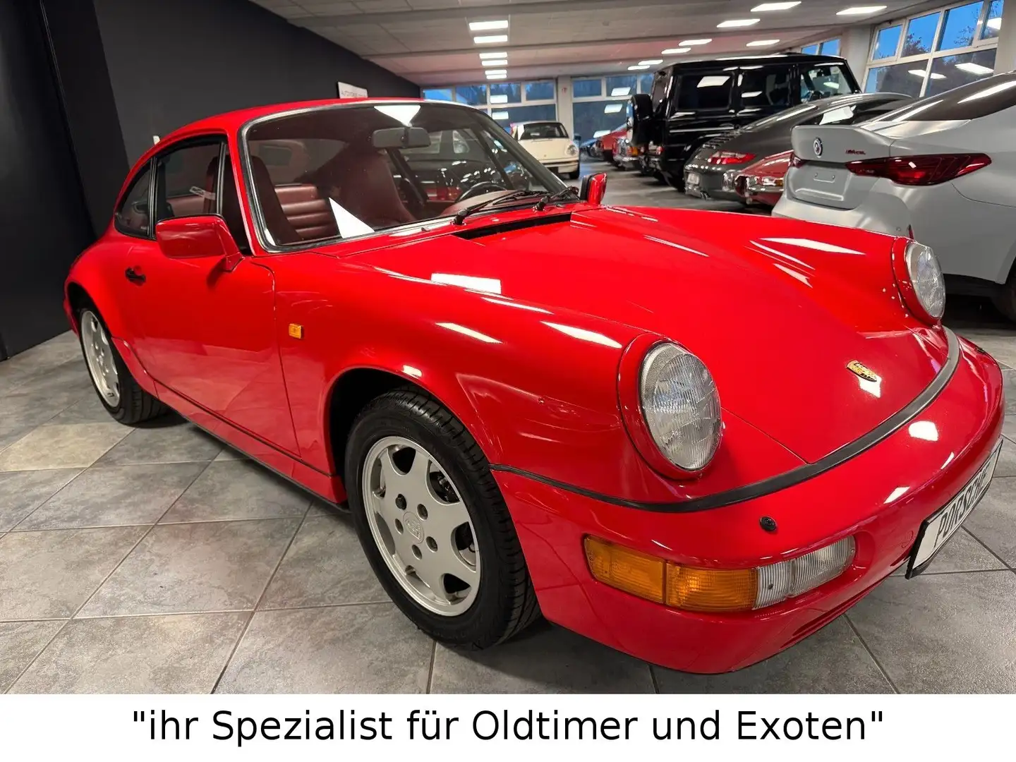 Porsche 964 Carrera 2 Münchner Auslieferung wie neu !! Червоний - 2