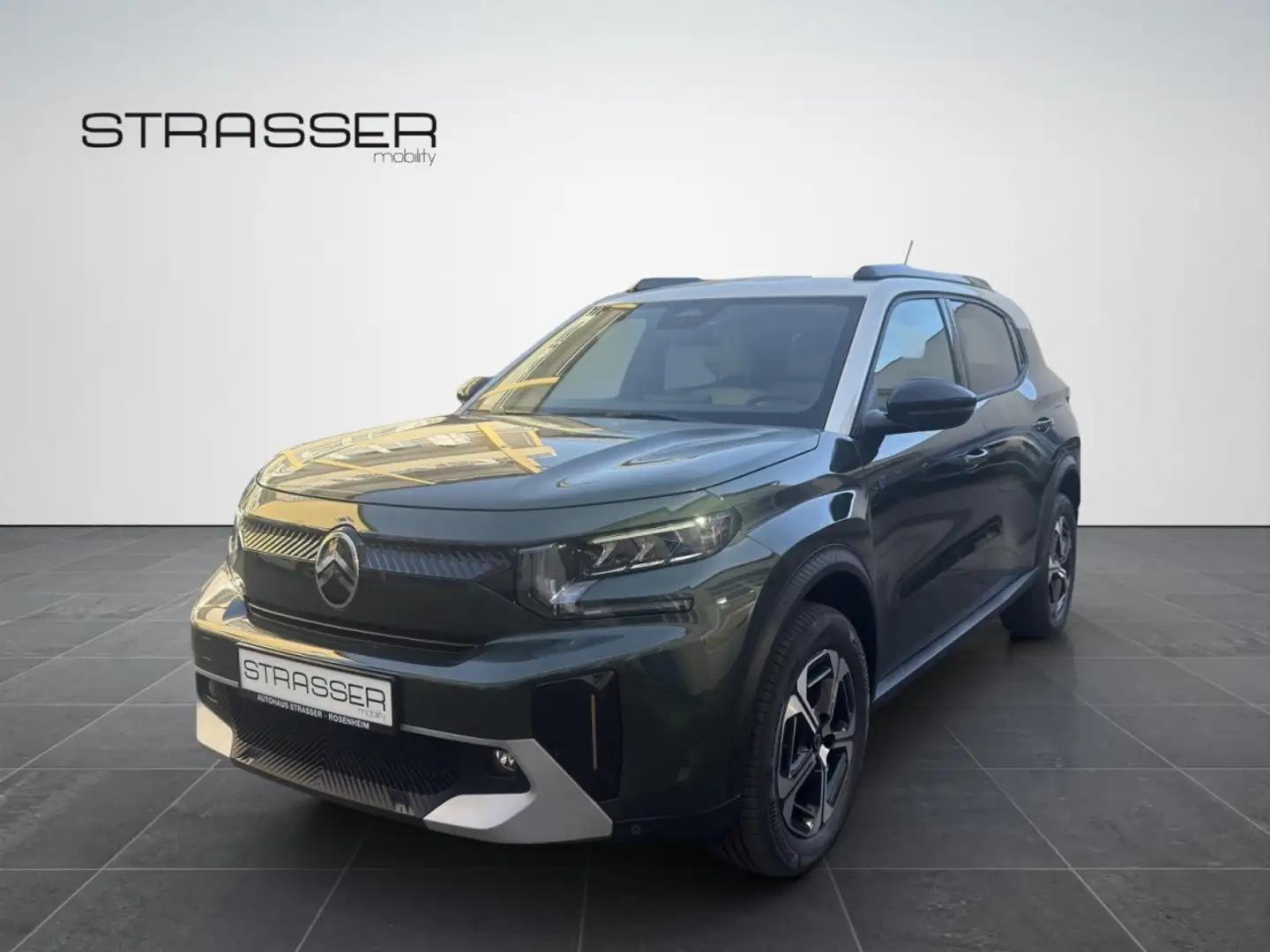 Citroen ëC3 Aircross 113 MAX sofort verfügbar Klima Navi Groen - 1