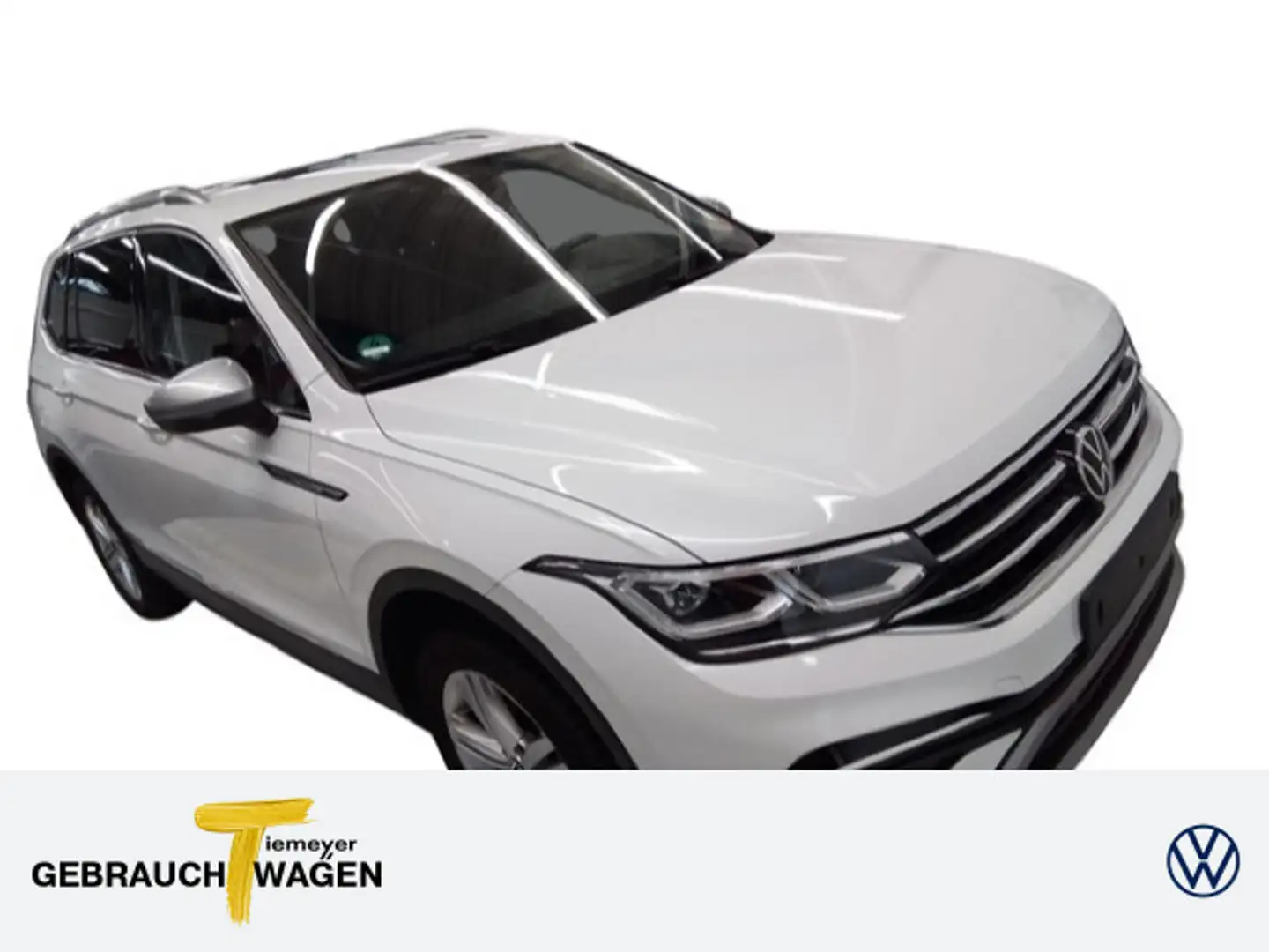 Volkswagen Tiguan Allspace 2.0 TDI DSG 4M ELEGANCE 7-SITZE Weiß - 1