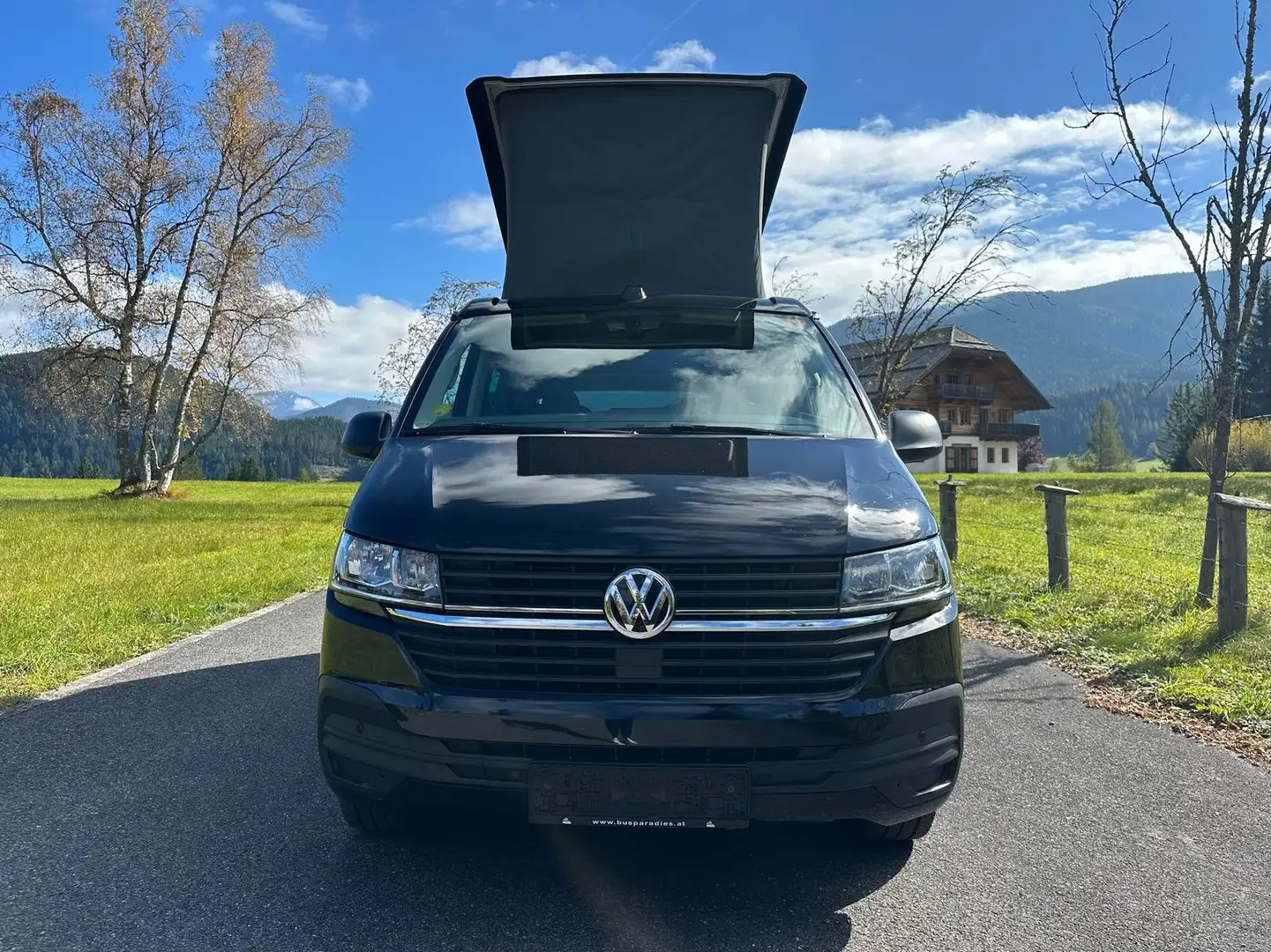 Volkswagen T6 California California Beach 2,0 TDI Beach Bulli Aufstelldach Schwarz - 2