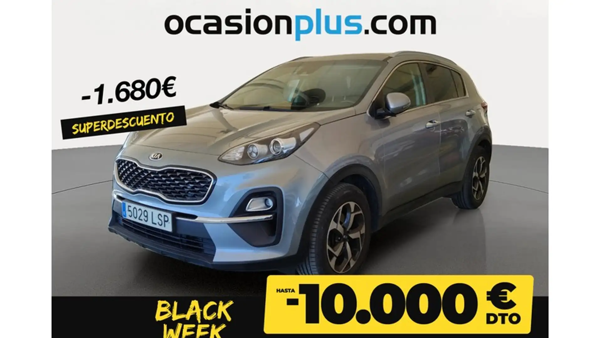Kia Sportage 1.6 MHEV Drive 4x2 136 Argent - 1