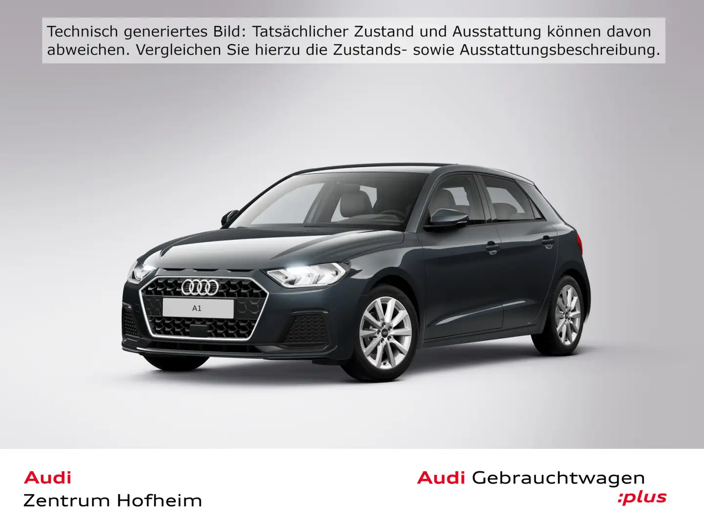 Audi A1 25 TFSI Advanced*Virtual*Smartphone Grau - 1