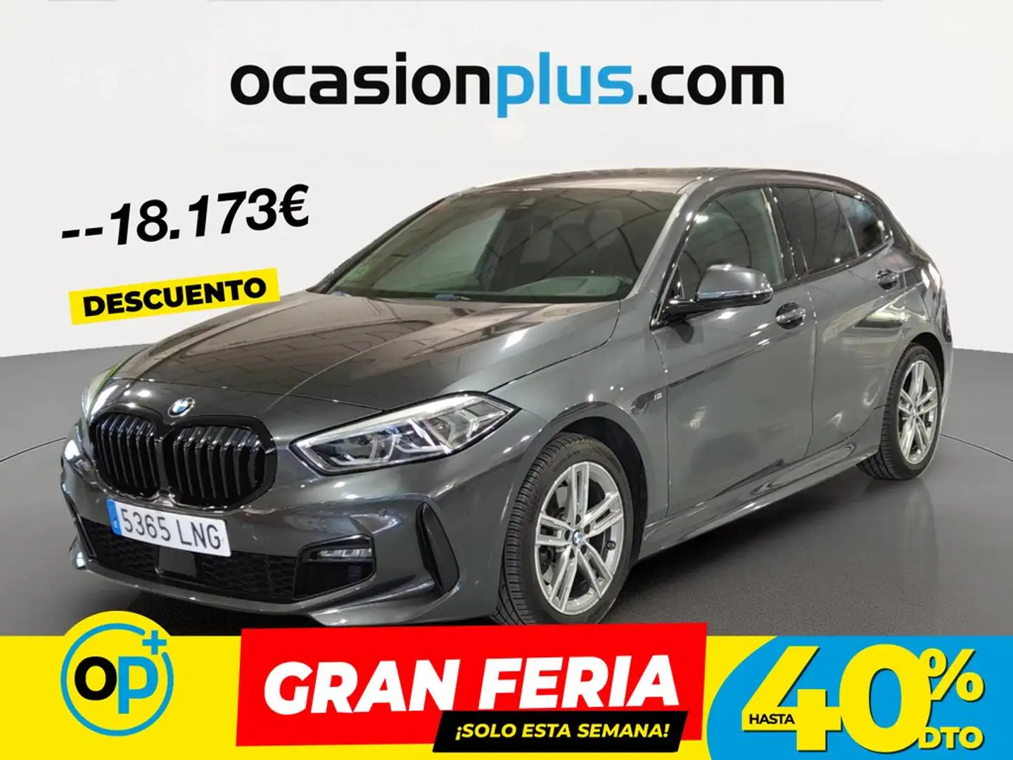 BMW 118 118iA Gris - 1
