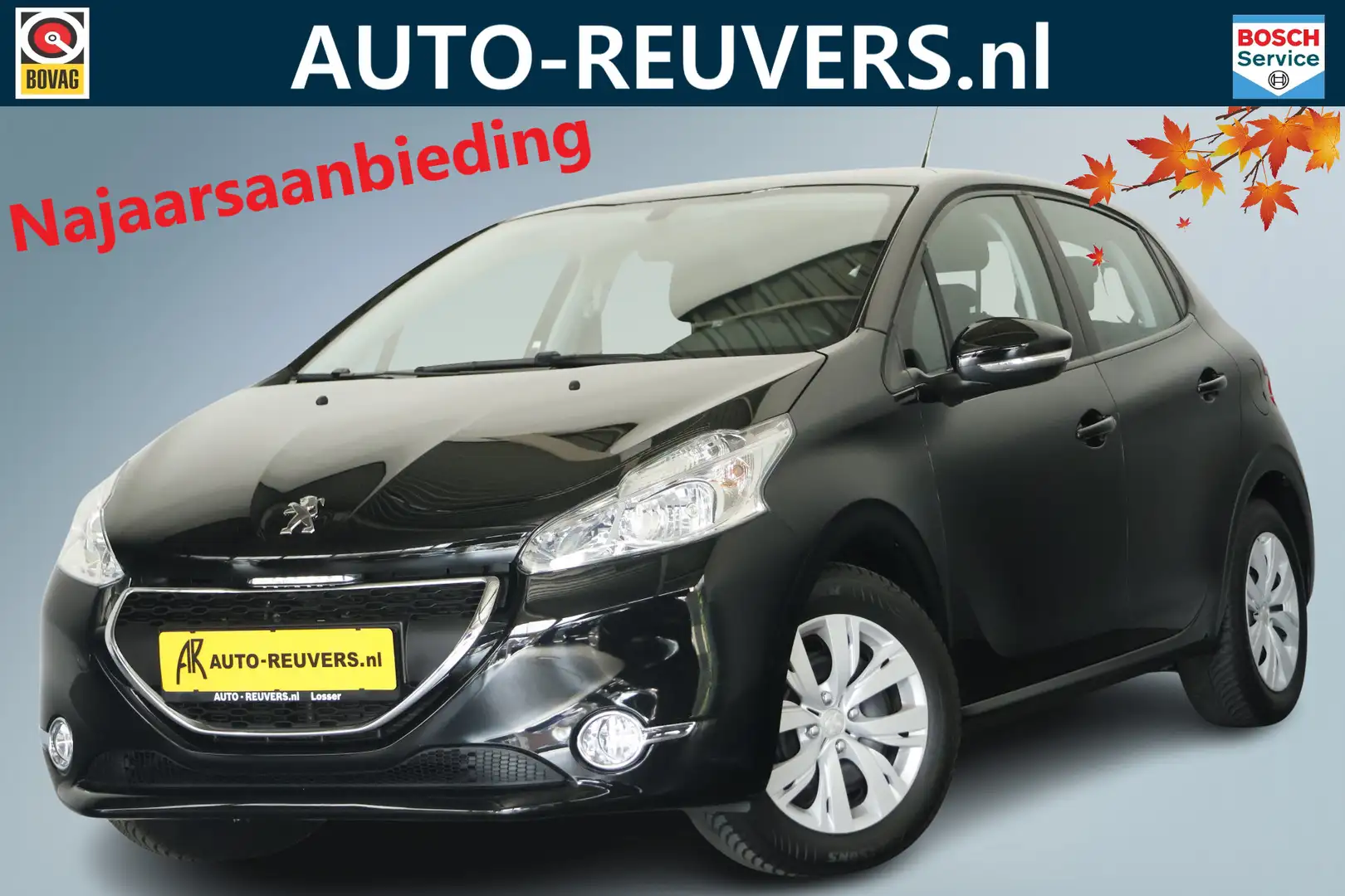 Peugeot 208 1.2 PureTech Active / Airco / Cruisecontrol / Blue Zwart - 1