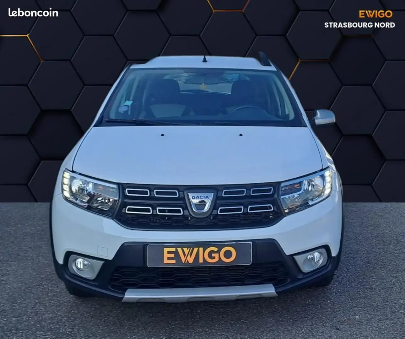 Dacia Sandero STEPWAY 0.9 TCE 90ch Blanc - 2