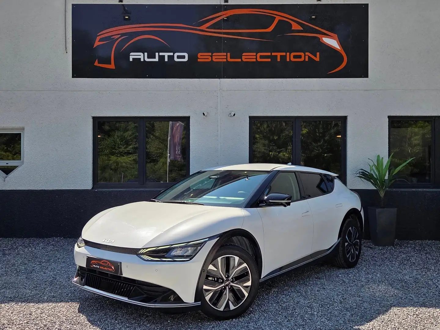 Kia EV6 EV6 - CAM 360 - LEATHER - 1 ST OWNER - 500 KM Blanc - 1