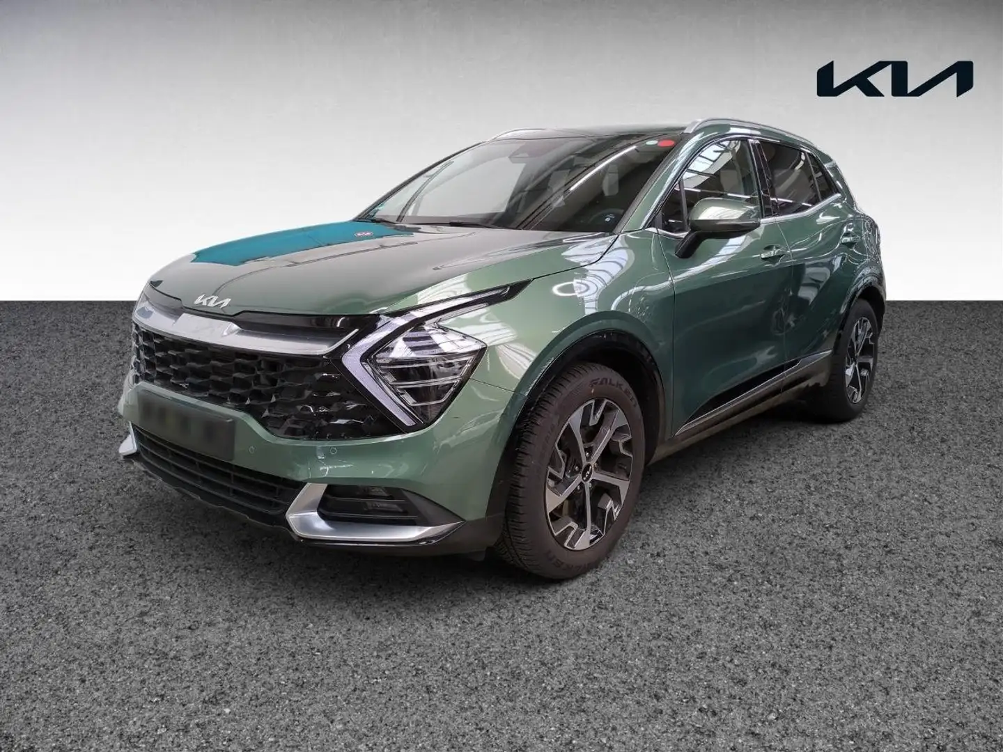 Kia Sportage 1.6T 48V Spirit 2WD DCT Grün - 1